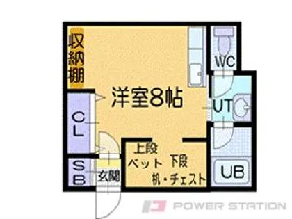 サンセットヒルズ【1階】の間取り