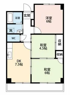 中央ビル【202号室】の間取り