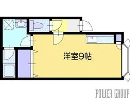きのこパークハイツ【2階】の間取り