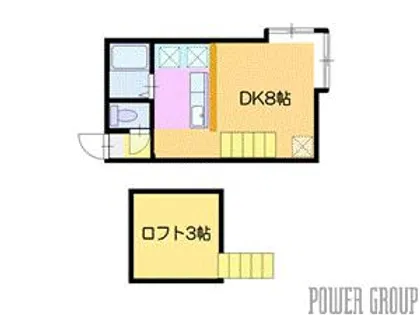 YTS40【2階】の間取り