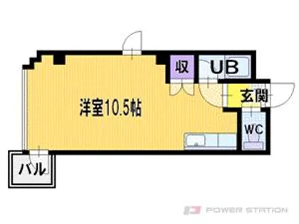 パークヒルズ文京台【7階】の間取り