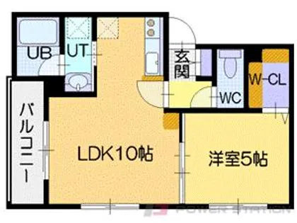 E・FRONT【2階】の間取り