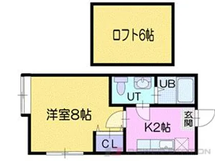 Lucent hill 小樽(ルーセントヒル)【1階】の間取り