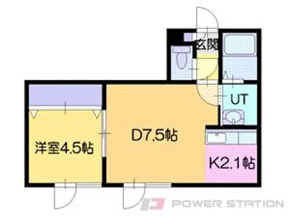 パルム運河【1階】の間取り