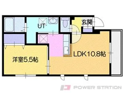 モンレーヴII【3階】の間取り