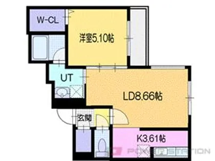 ブレシア【2階】の間取り