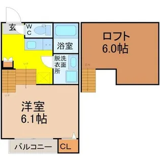 愛知県名古屋市天白区野並2丁目【アパート】の間取り
