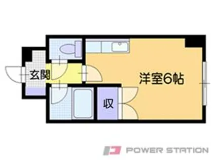 ステーションハイツ【3階】の間取り