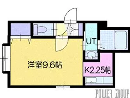 アクアエンブレーマ【2階】の間取り