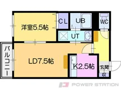 サンコート文京台【3階】の間取り