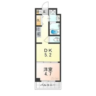 ファステート京都西KIWAMI【3階】の間取り