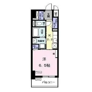 グレースヒルズ金山【2階】の間取り
