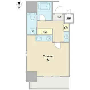 ル・ブルー鶴舞【5階】の間取り