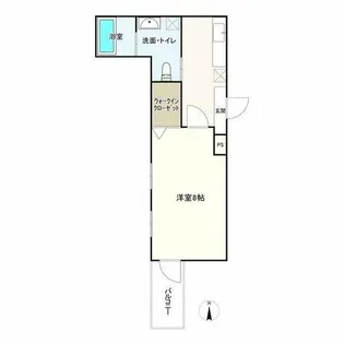 soi saam noritake【3階】の間取り