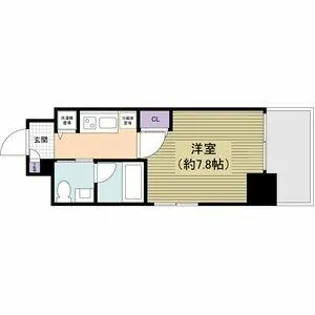 aLATO丸の内【7階】の間取り