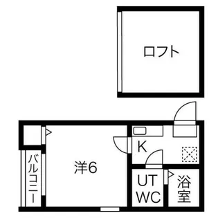 プランタン白金【201号室】の間取り