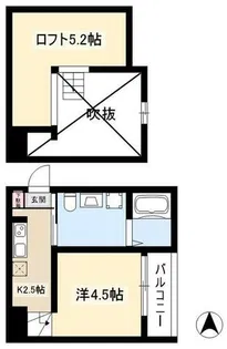 ALEX本陣【1階】の間取り