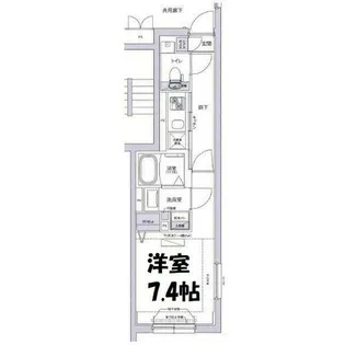 クレストタップ大曽根【5階】の間取り