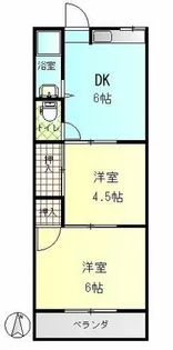 松喜荘【2階】の間取り
