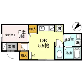 OHANA【1階】の間取り