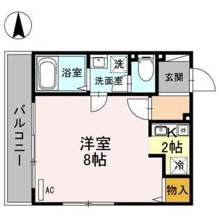PARK SIDE 秀泉【1階】の間取り