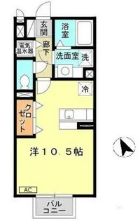 HITOMI DORMITORY【2階】の間取り