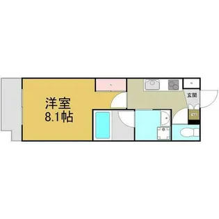 S-FORT熱田六番【6階】の間取り