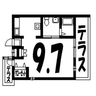 エスペランス【3階】の間取り