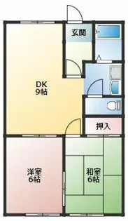 愛知県春日井市大留町2丁目【アパート】の間取り