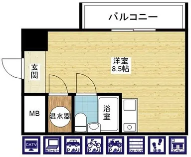 オリエント新大阪アーバンライフ【12階】の間取り