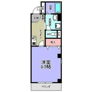 フェリーチェ【1階】の間取り