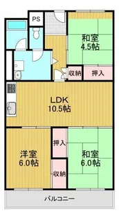 泉北若松台AB住宅1号棟【2階】の間取り