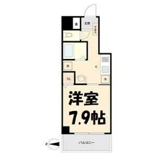 La Douceur伏見【3階】の間取り