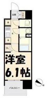 アステリ鶴舞トゥリア【5階】の間取り