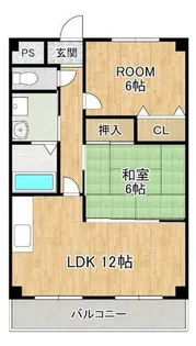 フロントパーク守山【3階】の間取り