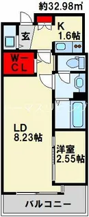 ユーフォリウム・マタマ【7階】の間取り