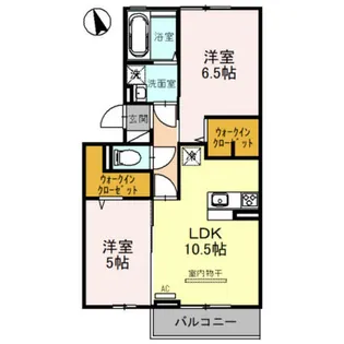 リバーサイド ガーデン【2階】の間取り