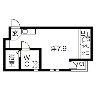 フォルテ桜山【202号室】の間取り