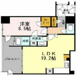 フェニックス日本橋高津【11階】の間取り