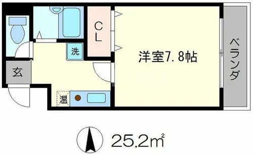 スプラウト【1階】の間取り