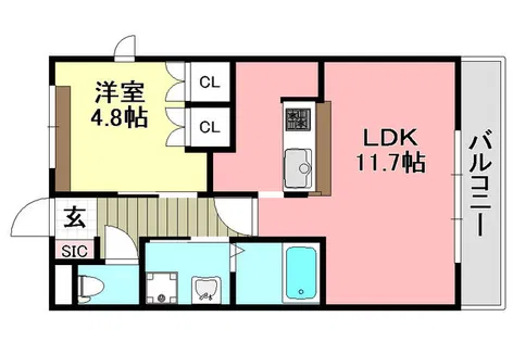 グランチェスタ【2階】の間取り