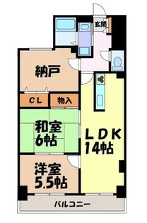 宝マンション大須【10階】の間取り