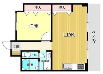 HK81ビル【3階】の間取り