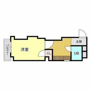 ポコアポコ明石本町メゾン【505号室】の間取り