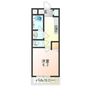 ファインコートⅡ番館【2階】の間取り