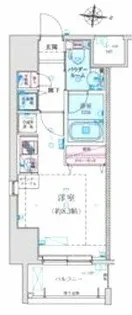 リヴシティ栄【11階】の間取り
