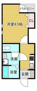 YTSハイツ若松町PART1【1階】の間取り