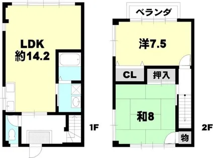 ドミールQ【101号室】の間取り