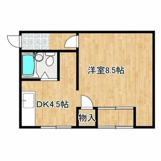 グランディール大府【3階】の間取り