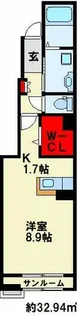 グランツⅠ【1階】の間取り
